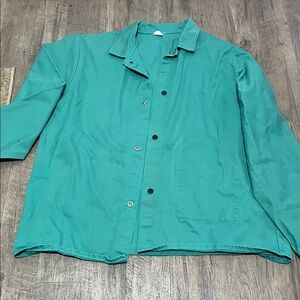 Teal Button-Up Shirt